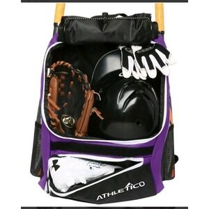 Athletico‎ Unisex Youth Adult Baseball Equipment School Gym Backpack